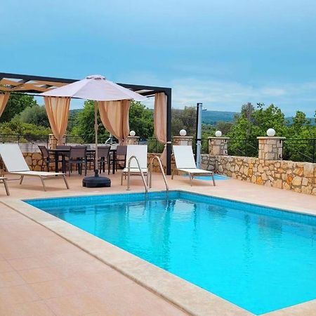 Natural View Villa With Private Pool Skouloúfia Esterno foto