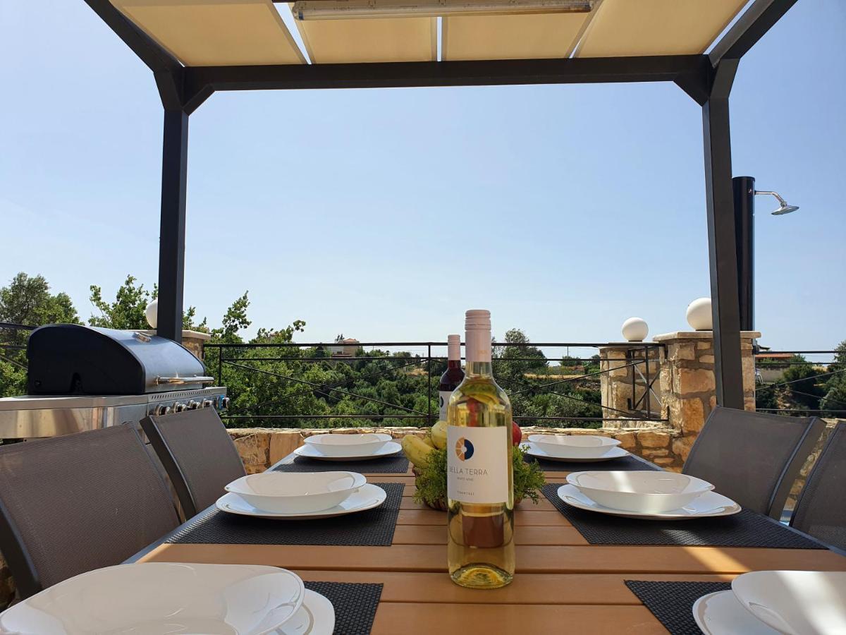 Natural View Villa With Private Pool Skouloúfia Esterno foto