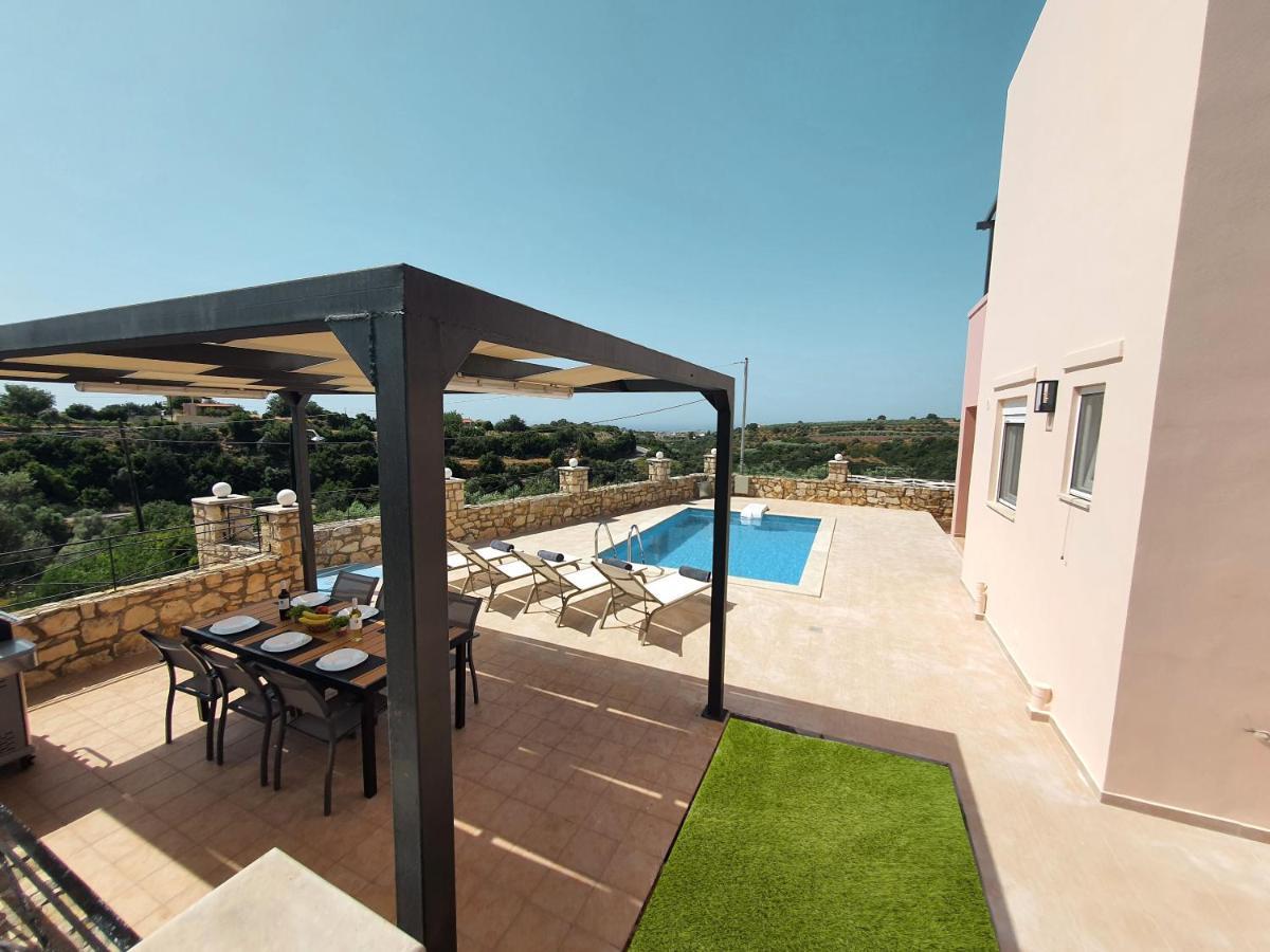 Natural View Villa With Private Pool Skouloúfia Esterno foto