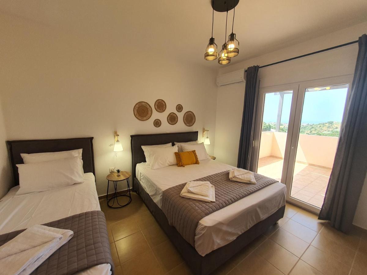 Natural View Villa With Private Pool Skouloúfia Esterno foto