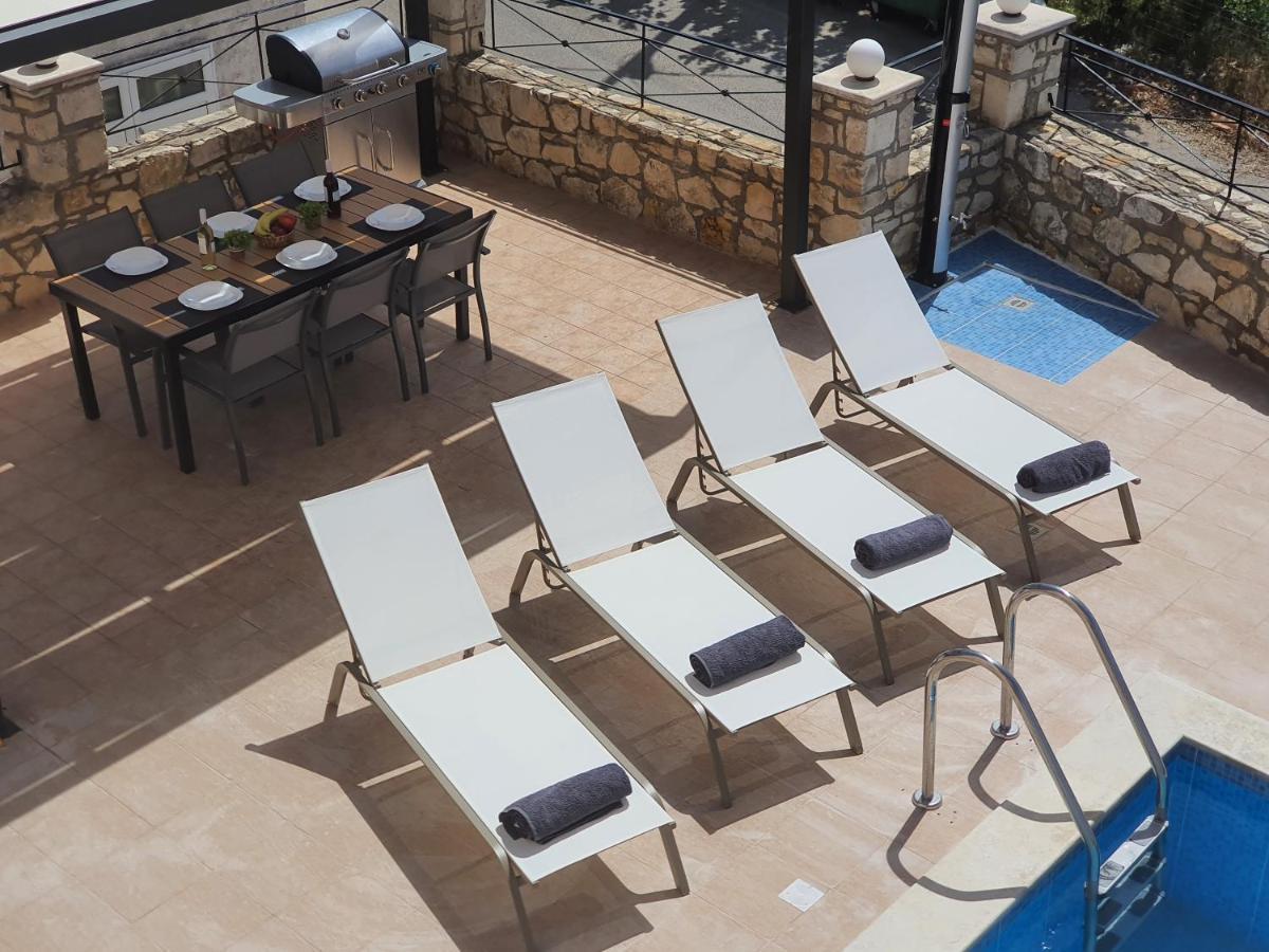 Natural View Villa With Private Pool Skouloúfia Esterno foto