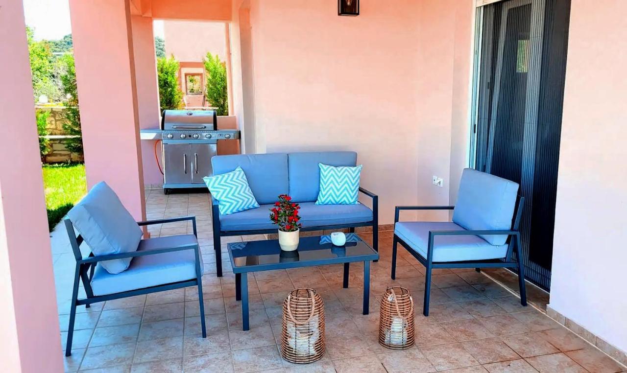 Natural View Villa With Private Pool Skouloúfia Esterno foto
